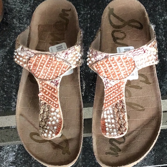 Sam Edelman Shoes - NWT Sam Edelman Jeweled Sandals